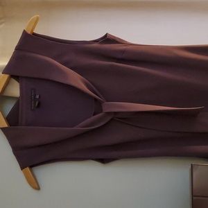 Zara dress eggplant color